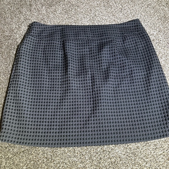 LOFT Grey and Black Skirt 12 Petite - Picture 4 of 6
